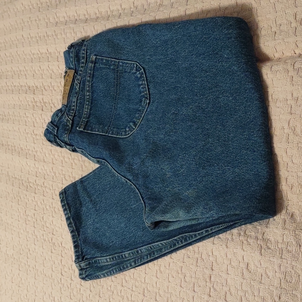Women's Riders Stonewashed medium blue denim jeans, 14P